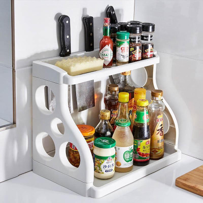 Kệ 2 Tầng Đựng Đồ Dùng Nhà Bếp Đa Năng Loại Lớn