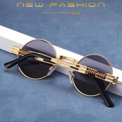 Kính xinh, Kính râm/Kính mát Mắt tròn cao cấp phong cách Retro Hàn Quốc + tặng Tuavit Kính xinh Mini tiện lợi