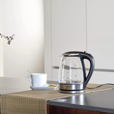 Ấm siêu tốc Taurus AROA GLASS VER III KE2200 Hàng chính hãng