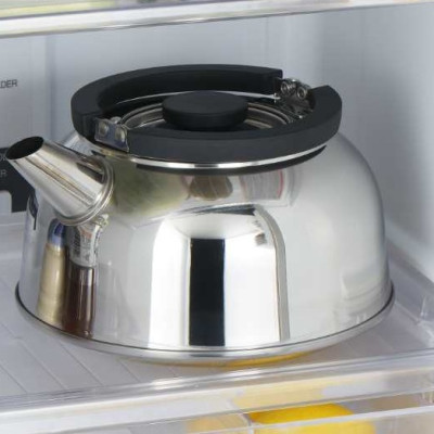 Ấm đun nước bếp từ kèm lọc trà Yoshikawa 2.8L, thiết kế đặc biệt giúp tối ưu phân phối đều nhiệt lượng trong quá trình đun nấu - nội địa Nhật Bản