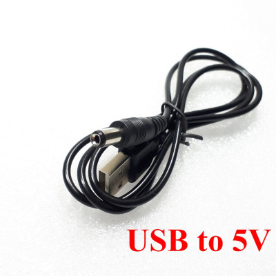 Cáp chuyển đổi điện áp DC 5V sang DC 9V / 12V đầu cắm USB 2.1x5.5mm dùng cho modem wifi cắm pin dự phòng khi cúp điện - miếng lót chuột
