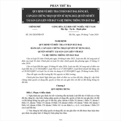 Sách Luật Đất Đai sửa đổi, bổ sung năm 2024 – Quy Định Mới Về Giá Đất, Bồi Thường, Hỗ Trợ, Tái Định Cư Khi Nhà Nước Thu Hồi Đất – Quy Định Về Xử Phạt Vi Phạm Hành Chính Trong Lĩnh Vực Đất Đai (V2579N)