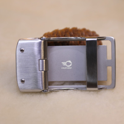 Mặt Khóa Thắt Lưng Cao Cấp - Đầu Khóa Dây Nịt CRATHERF CT009WB -Mặt Khóa Inox 316 Nguyên Khối