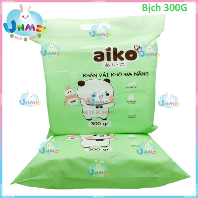 [COMBO 10 GÓI] KHĂN VẢI KHÔ ĐA NĂNG AIKO 270 TỜ/ GÓI