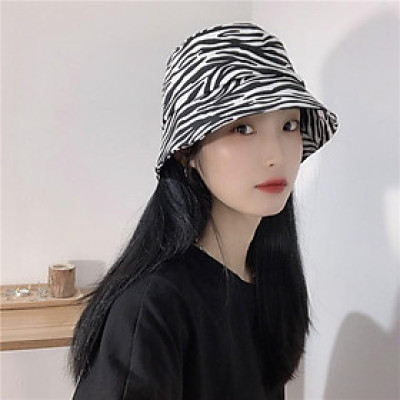 Mũ Bucket Họa Tiết Ngựa Vằn - Nón Bucket Ngựa Vằn