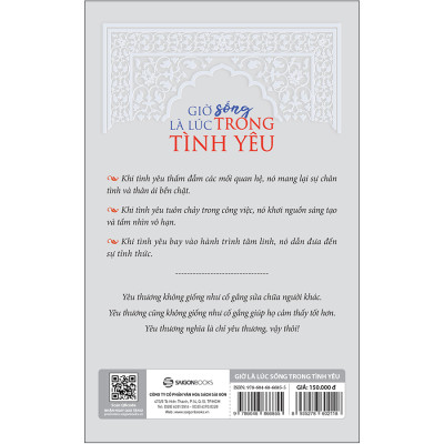 Giờ Là Lúc Sống Trong Tình Yêu_SGB