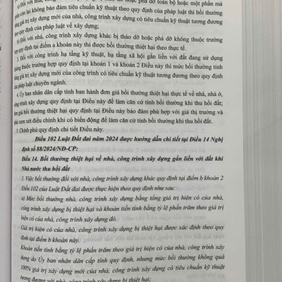 Chỉ dẫn áp dụng Luật Đất đai năm 2024