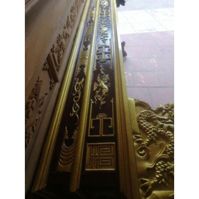 bộ sập thờ gỗ mít chân 18 kèm bàn con