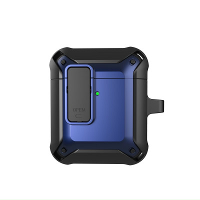 Bao Chống Sốc Wiwu Mecha Case (APC012) Dành Cho Tai Nghe Có Khóa Nắp Chắc Chắn, Tránh Va Đập - Hàng Chính Hãng