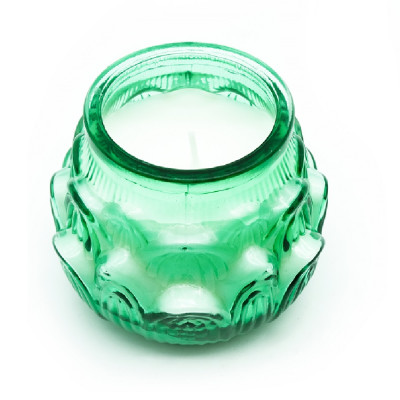 Bộ nến LIÊN HOA ĐĂNG - Hộp 2 hũ nến thơm hình hoa sen Lucky Prayer FTRAMART EDC0788 (Lựa chọn màu)