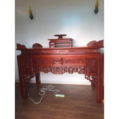 án thờ gỗ mít chân 12 dài 197