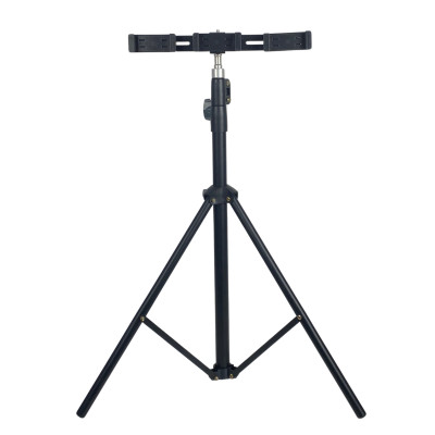 Combo Gậy livestream Cao cấp + Thanh kẹp 3 điện thoại - Hỗ trợ quay video, chụp ảnh và livestream - Hàng chính hãng