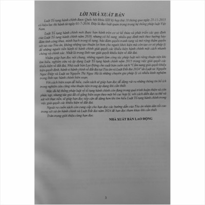 Sách Cẩm Nang Giải Quyết Khiếu Kiện Quyết Định, Hành Vi Hành Chính về Đất Đai tại Tòa Án và Luật Đất Đai năm 2024 – V2408D