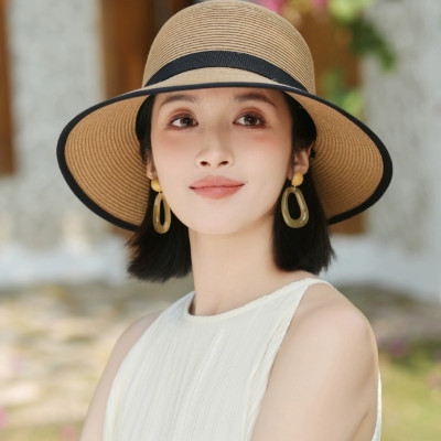 Nón mũ rộng vành nữ đi biển che nắng chồng UV với chất liệu cói thoáng mát #nonrongvanh #murongvanh #noncoi #mucoi #nondibien #mudibien #nonchongnanh #muchongnang #nondep #mudep dona24100101 