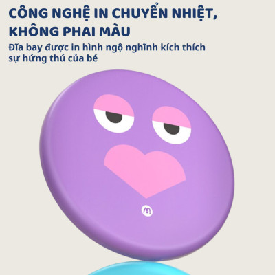 Đĩa bay xoay tung hứng Mideer đĩa ném Frisbee thể thao Soft Sport Frisbee