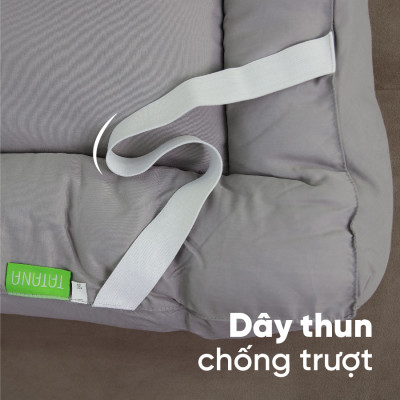 Topper Tencel TATANA,Tấm làm mềm nệm- mềm mại, êm ái, Tấm trải đa năng, tấm tăng tiện nghi.