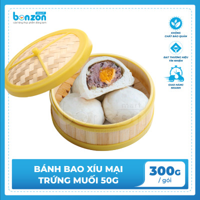 Bánh bao xíu mại trứng muối 300gr
