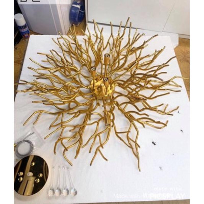 Đèn thả tô điểm phòng khách,đèn thả giọt nước DT