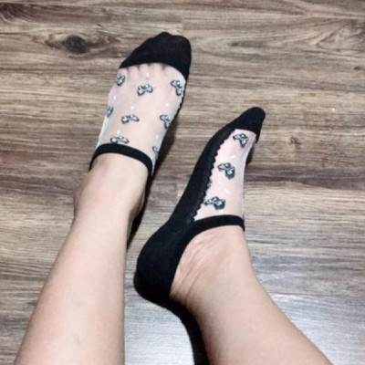 Tất ren đi giày bup bê, tất ren công chúa