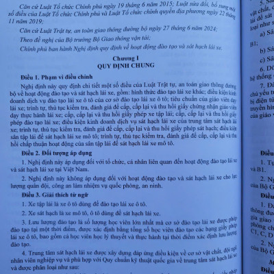 Sách Luật Trật Tự An Toàn Giao Thông Đường Bộ năm 2024 (V2531D)