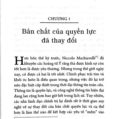Quyền Lực Mềm - Ý Niệm Mới Về Thành Công Trong Chính Trị Thế Giới