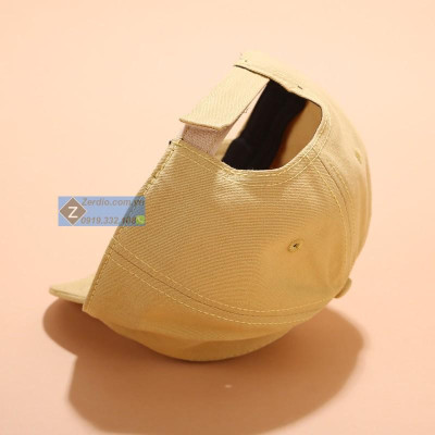 Mũ lưỡi trai vành ngắn cho nam và nữ, chất liệu cotton cao cấp