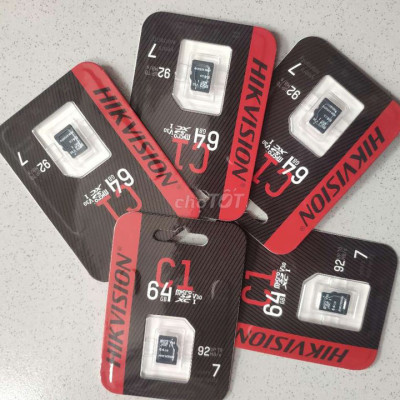 Thẻ nhớ Micro SD Hikvision/HS-TF-C1 dung lượng 64G Class 10  hàng chính hãng Nhà An Toàn