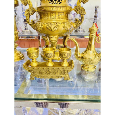 BỘ ĐỈNH 40 CM CHẤT LIỆU BẰNG ĐỒNG 