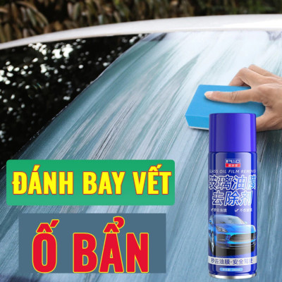 Tẩy Rửa Vết Ố Kính Ô Tô, Gương Chiếu Hậu , Kính Nhà- Bình Xịt Nano Chống Bám Nước Cao Cấp