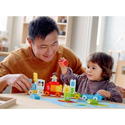 Đồ Chơi Lắp Ráp LEGO Duplo 10954 - Number Train Learn To Count (23 Mảnh Ghép)
