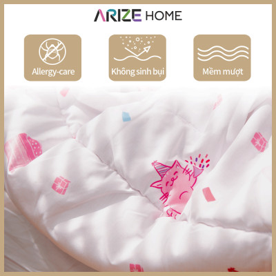 Chăn Chần Bông Arize Vải Microfiber Cat