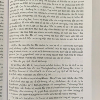 Bình luận khoa học Luật Đất đai năm 2024