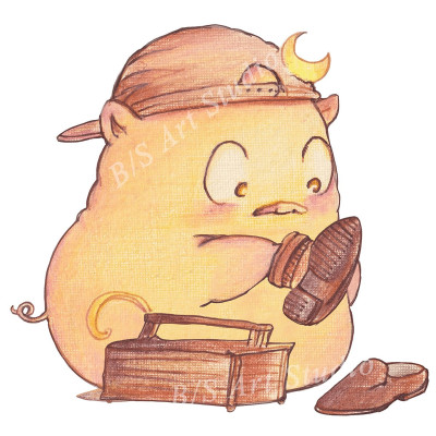 PIG MOON Sticker - Nhà sách Pig Moon - Pig Moon Bookstore - Nhãn dán decal - Decal trang trí - Sticker dán trang trí ốp điện thoại