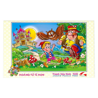 Tranh xếp hình Tia Sáng Hoàng tử tí hon (108 mảnh)