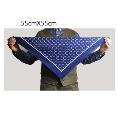 Khăn bandan cá tính họa tiết mỏ neo các mầu - Khăn đội đầu hip hop