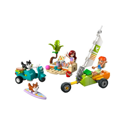 LEGO FRIENDS 42641 Đồ Chơi Lắp Ráp Cuộc Phiêu Lưu Xe Scooter Và Lướt Sóng (113 chi tiết)