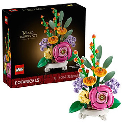 LEGO BOTANICALS - 40762 - Chậu Hoa Hỗn Hợp (253 Chi Tiết)