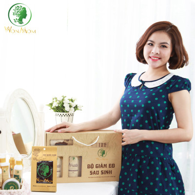 Combo 2 đai quấn muối vải cotton siêu bền, có dây kéo, dùng đựng muối quấn bụng Wonmom