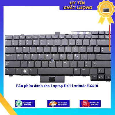 Bàn phím dùng cho Laptop Dell Latitude E6410 - Hàng Nhập Khẩu New Seal