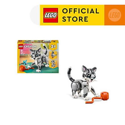 LEGO CREATOR 31163 Đồ Chơi Lắp Ráp Chú Mèo Tinh Nghịch (407 Chi Tiết)