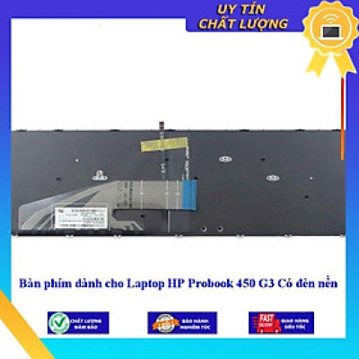 Bàn phím dùng cho Laptop HP Probook 450 G3 Có đèn nền  - Hàng Nhập Khẩu New Seal