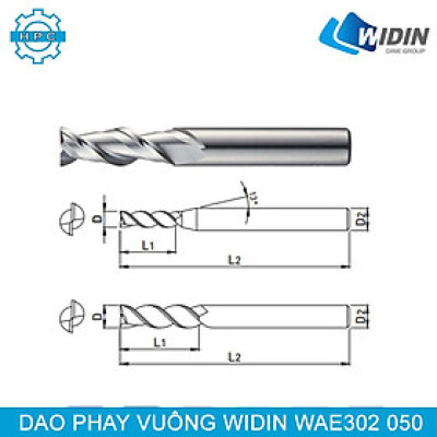 Dao phay vuông Widin WAE302 050