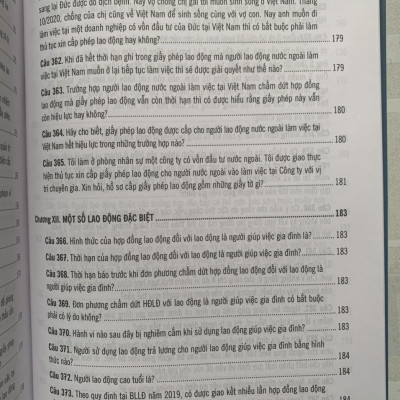500 Câu Hỏi Và Tình Huống Giải Quyết Các Vướng Mắc, Tranh Chấp Lao Động Theo Bộ Luật Lao Động Năm 2019