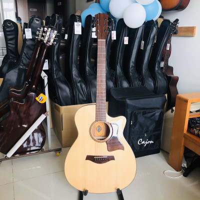 Đàn Guitar Acoustic DT350 full gỗ hồng đào âm thanh tốt sử dụng lâu dài