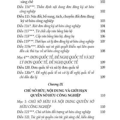 Luật Sở Hữu Trí Tuệ (Hiện Hành) (Sửa Đổi, Bổ Sung Năm 2009, 2019, 2022)