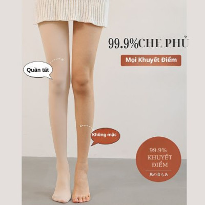 Quần tất nữ che khuyết điểm nhung hàng loại 1 thật chân siêu dai siêu bền đẹp