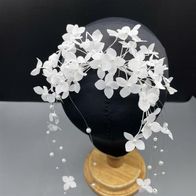 Cài tóc cô dâu hoa nhỏ cho tóc búi mẫu đẹp mới t10