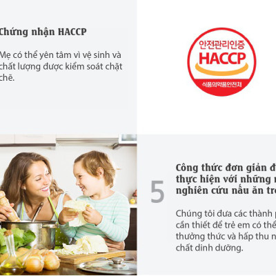 Muối ăn dặm cho bé Bebefood Hàn Quốc
