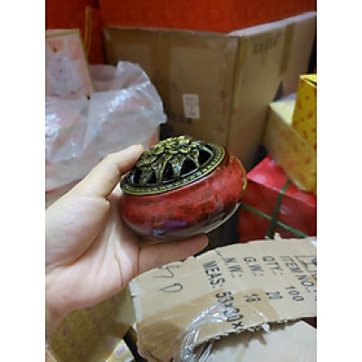Lư sứ xông trầm men rạn - mẫu mã đa dạng