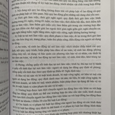 500 Câu Hỏi Và Tình Huống Giải Quyết Các Vướng Mắc, Tranh Chấp Lao Động Theo Bộ Luật Lao Động Năm 2019